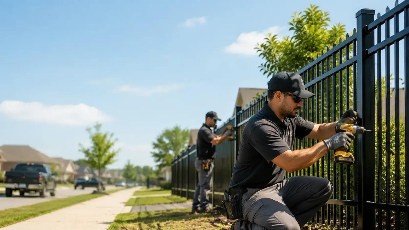 Metal Fence Installation in Schenectady, NY